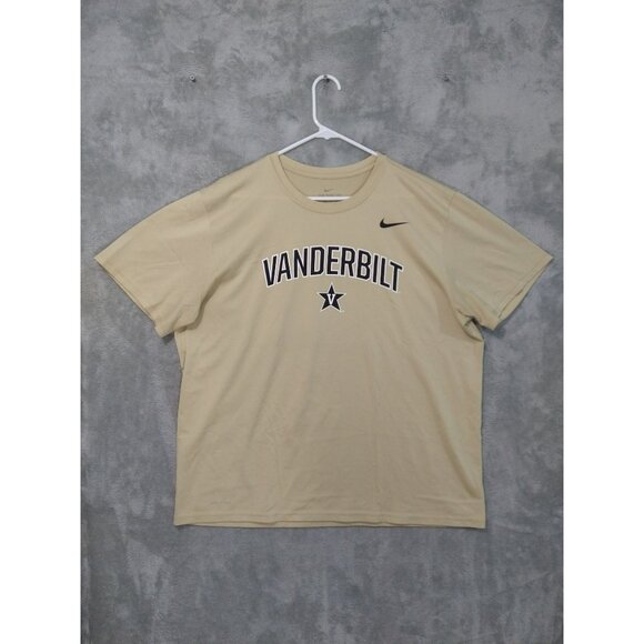 Nike Other - Nike Tee Shirt Mens Large Vanderbilt Commodores Short Sleeve Dri Fit Crew Neck